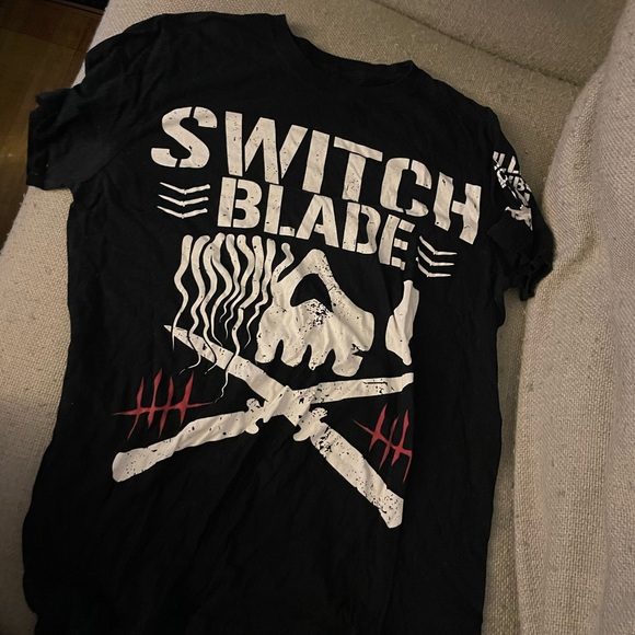 Njpw jay white switchblade bullet club t shirt - Picture 1 of 8